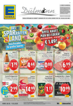 Edeka prospekt Lienen	 ab 06.10.2025 gültig