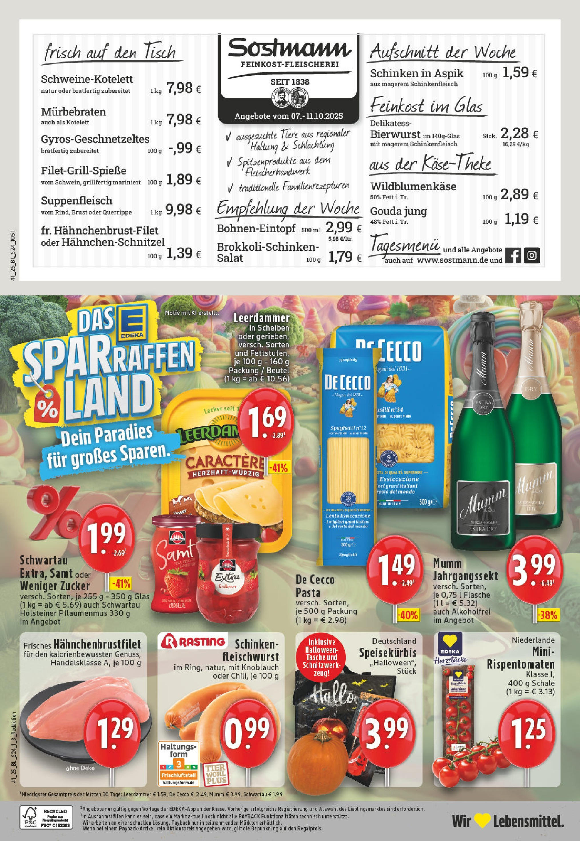 Edeka prospekt Lienen	 (ab 06.10.2025) » Angebote Online | Seite: 24 | Produkte: Gyros, Knoblauch, Pasta, Salat