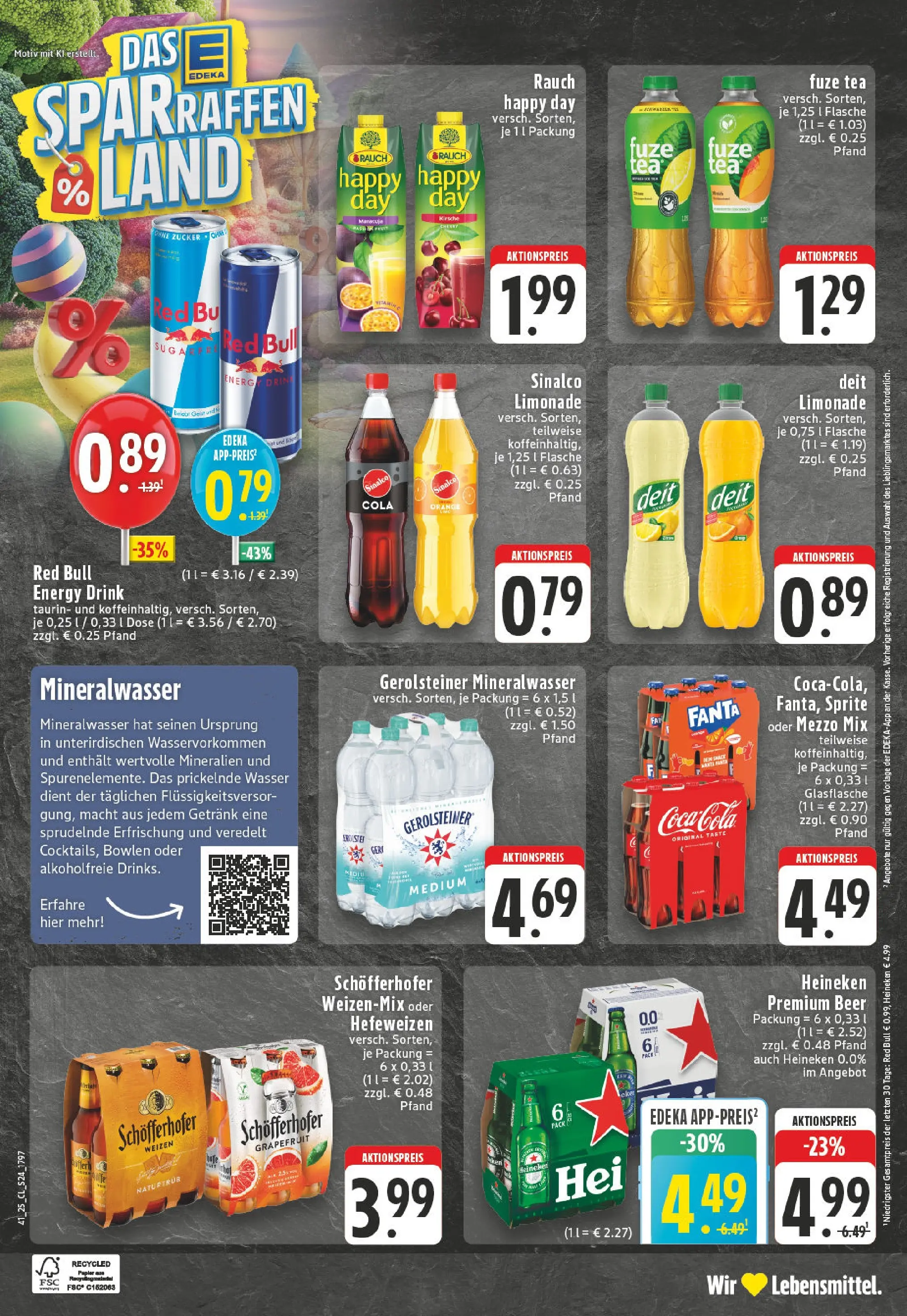 Edeka prospekt Bielefeld	 (ab 06.10.2025) » Angebote Online | Seite: 24 | Produkte: Sinalco, Fuze tea, Mezzo mix, Sprite