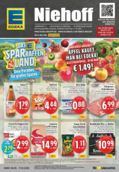 Edeka prospekt Borgholzhausen	 ab 06.10.2025 gültig