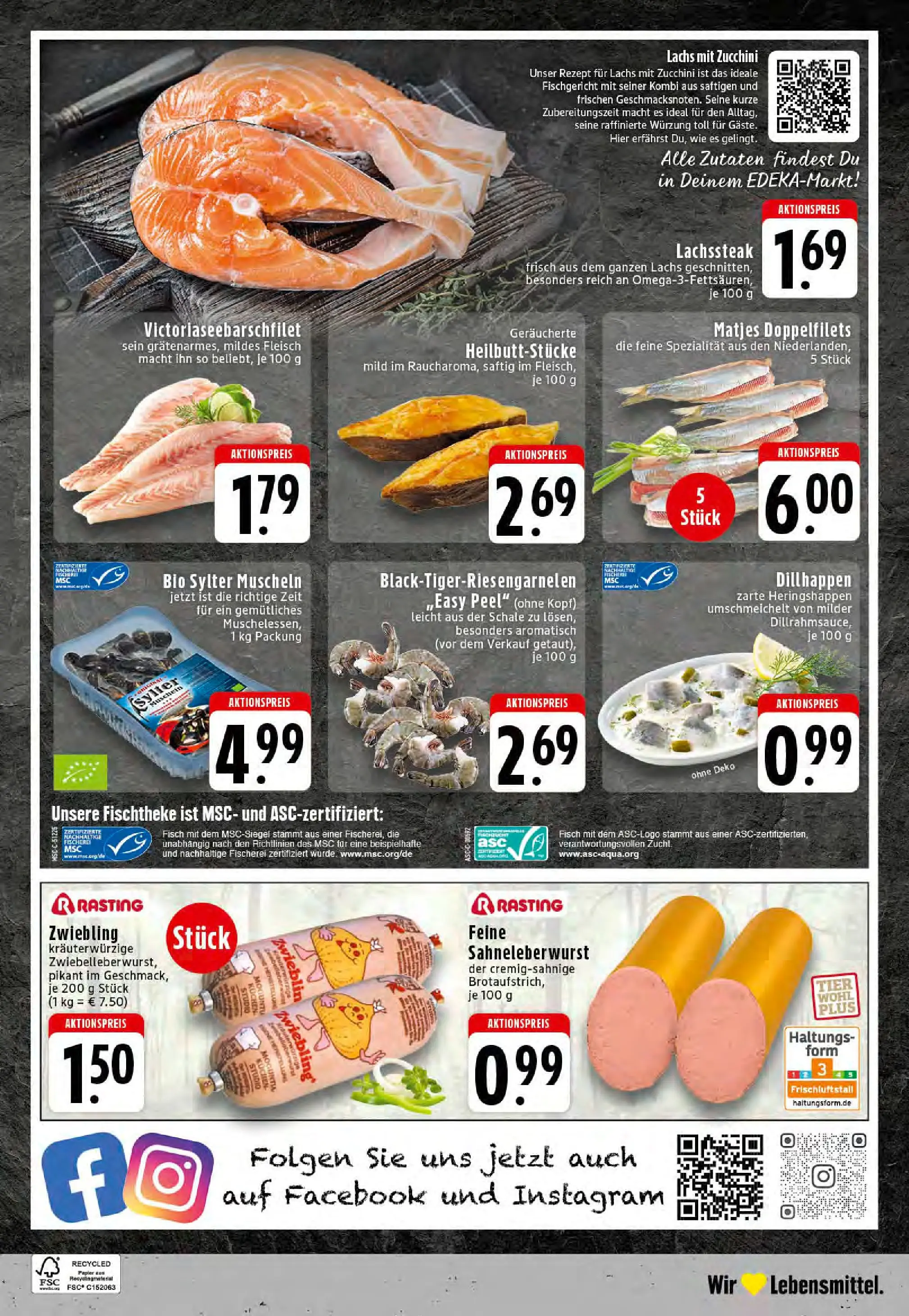 Edeka prospekt Dortmund-Eving	 (ab 06.10.2025) » Angebote Online | Seite: 24 | Produkte: Fisch, Lachs, Kuchen, Fleisch