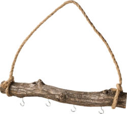 Dekorieren & Einrichten Holzast zum Aufhängen mit vier Haken (38 cm)