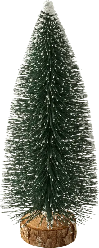 Dekorieren & Einrichten Drahttannenbaum beschneit (23 cm), gr&uuml;n