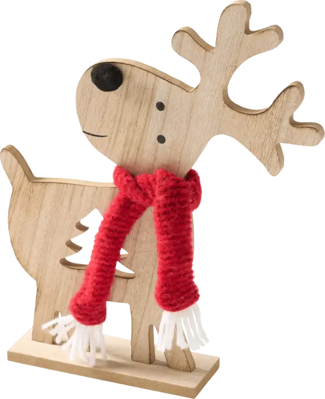 Dekorieren & Einrichten Holzaufsteller Elch