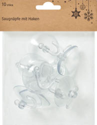 Dekorieren & Einrichten Saugnapfhalterung mit Haken groß