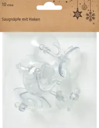 Dekorieren & Einrichten Saugnapfhalterung mit Haken groß