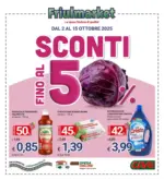 Friulmarket Sconti fino al 50% - al 15.10.2025