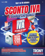 Trony Sconto IVA - al 16.10.2025