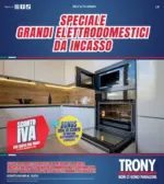 Trony SPECIALE GRANDI ELETTRODOMESTICI DA INCASSO - al 16.10.2025