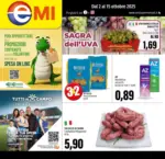 Emi Supermercati OFFERTISSIME fino al 15 ottobre - al 15.10.2025
