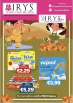 Irys Promo valide dal 2 al 15 ottobre - al 15.10.2025