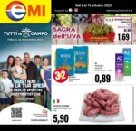 Emi Supermercati OFFERTISSIME fino al 15 ottobre - al 15.10.2025