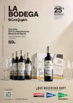 Hipercor Especial Bodega octubre 25 - hasta el 15.10.2025