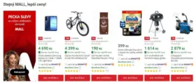 Stejný MALL, lepší ceny!