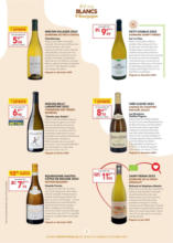 Metro Carte des vins Bourgogne