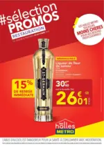 Metro Metro Sélection Promos Restauration - au 29.10.2025