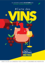 Metro Metro Carte des vins - au 25.10.2025