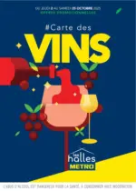Metro Metro Carte des vins - au 25.10.2025