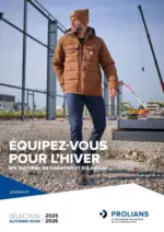 Prolians S&Eacute;LECTION AUTOMNE HIVER 2025 2026 - au 28.02.2026