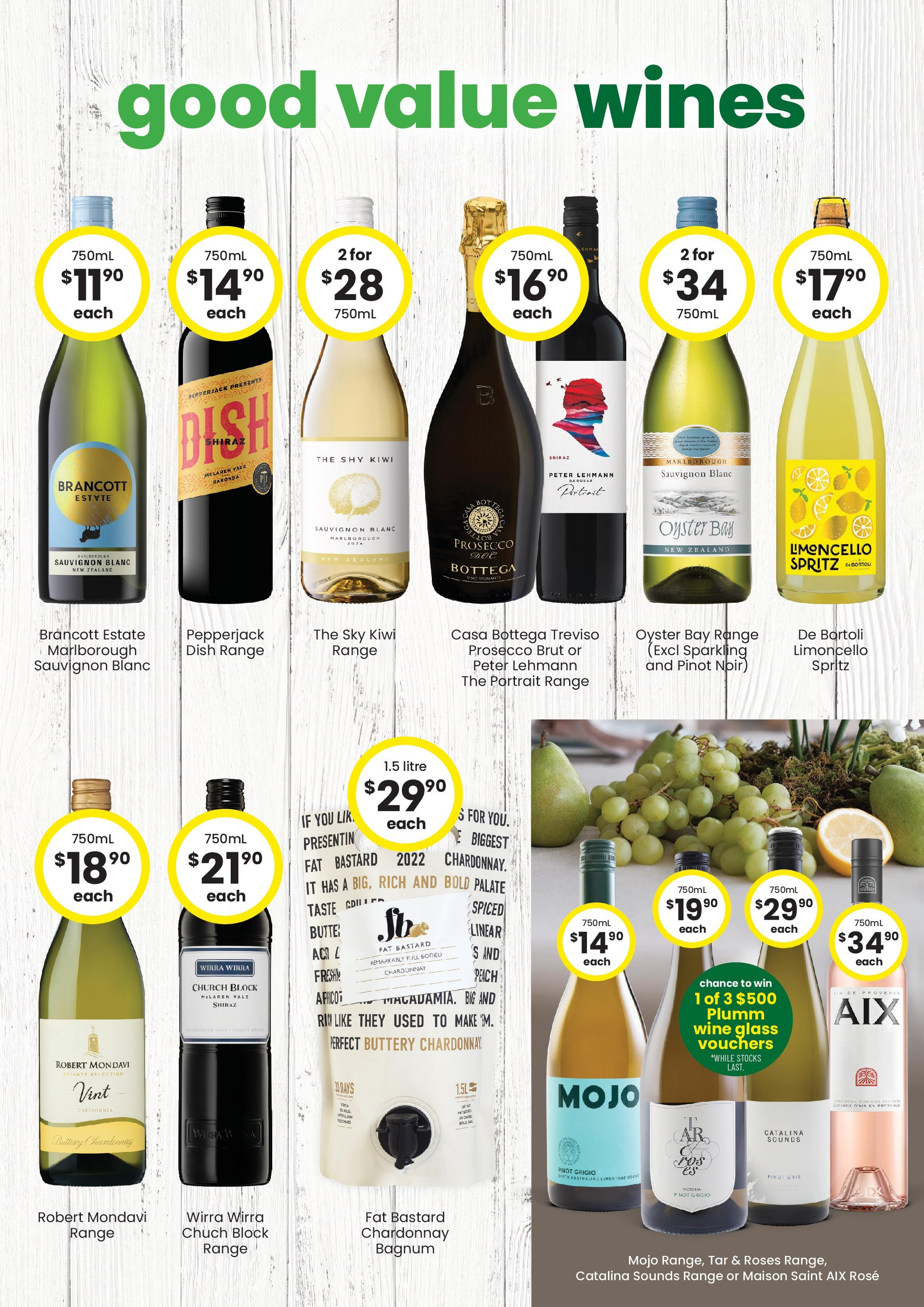 The Bottle-O - Good Value Booze, For Good Value People. QLD 06/10 - 05/10/2025 > weekly / monthly specials | Page: 3 | Products: Wine, Peach