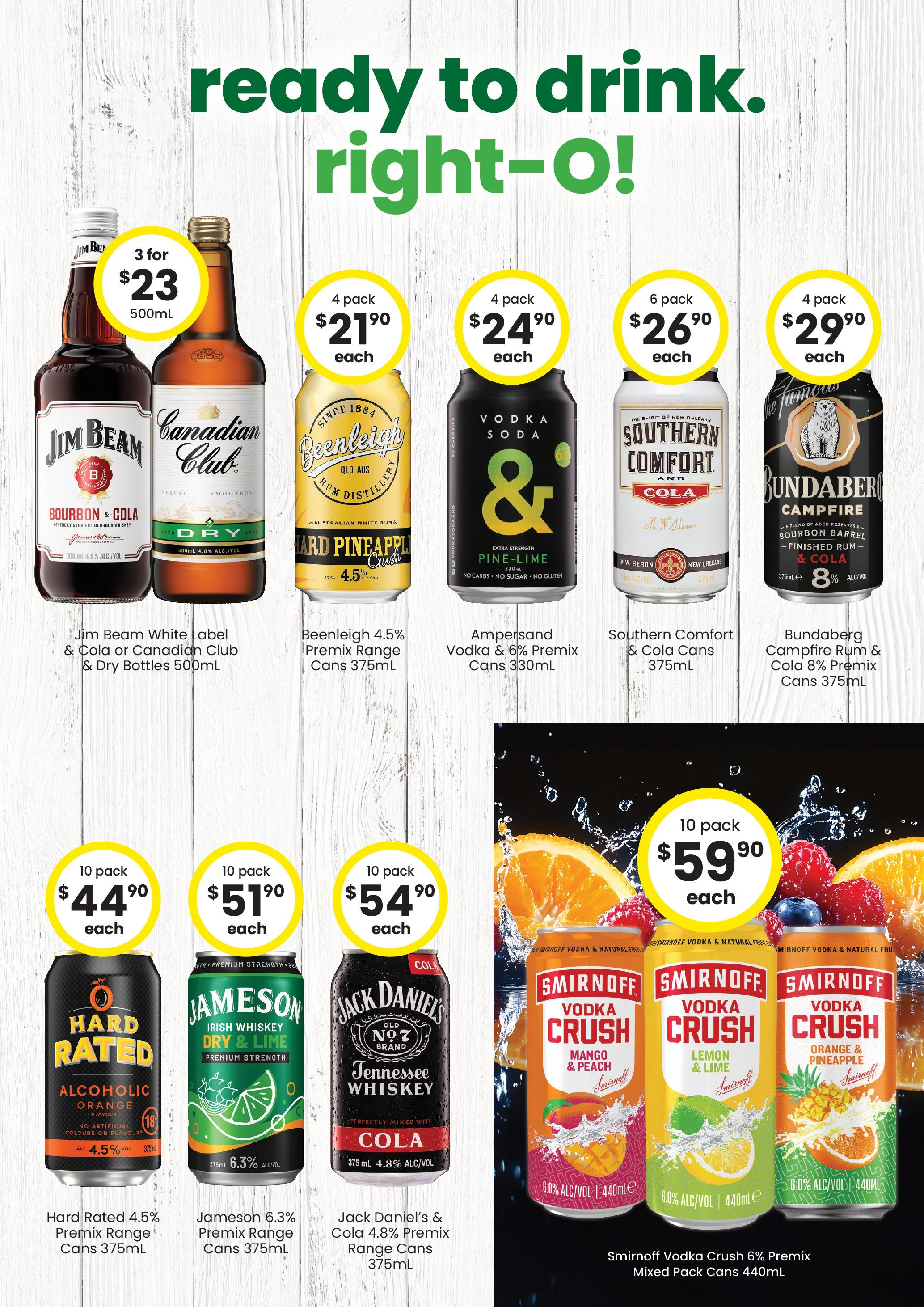 The Bottle-O - Good Value Booze, For Good Value People. QLD 06/10 - 05/10/2025 > weekly / monthly specials | Page: 5 | Products: Whiskey, Rum, Mango, Lime