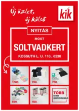 KiK újság érvényessége 2025.10.12-ig