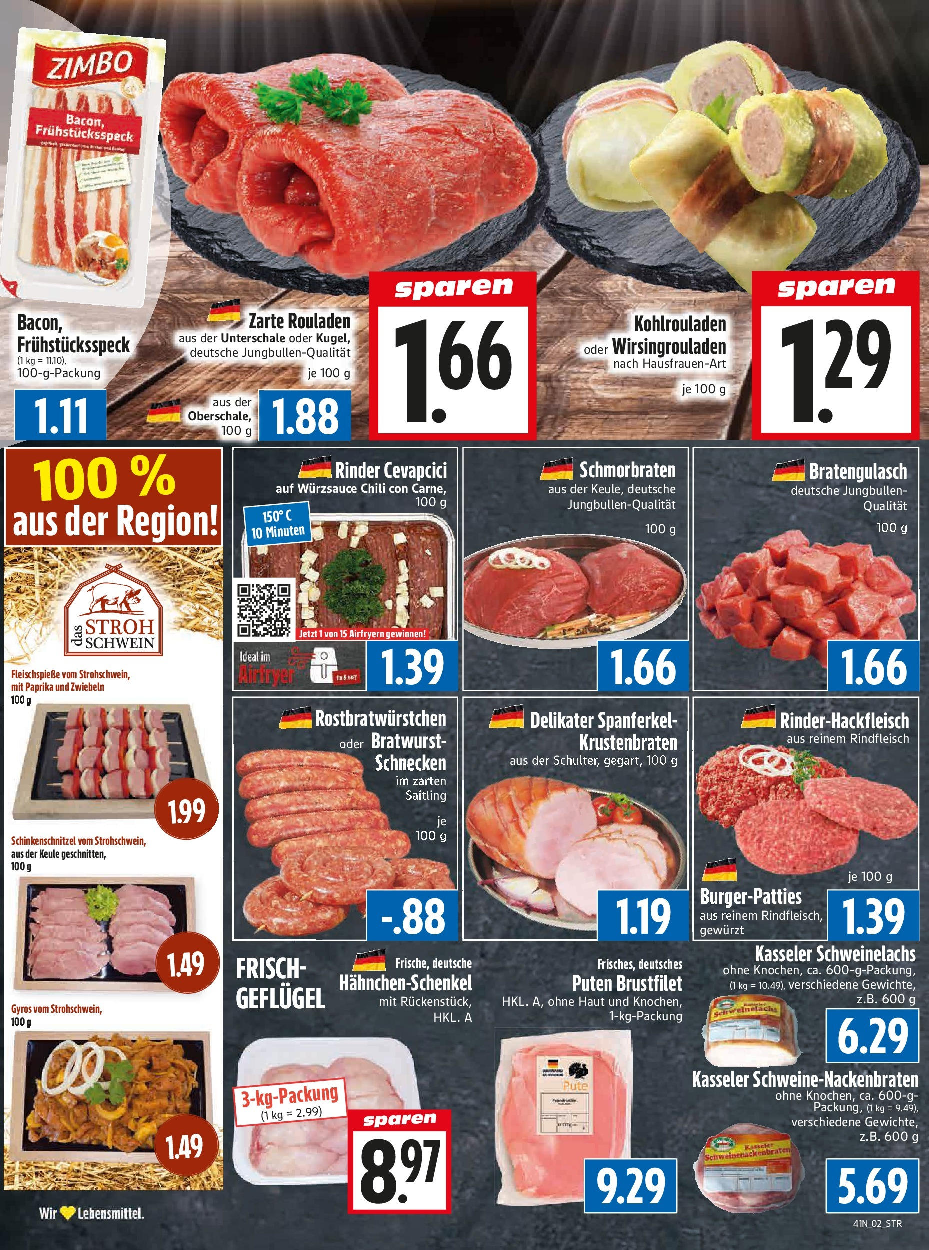 Entdecke - Edeka Hahner: Wochenangebote (ab 05.10.2025) zum Blättern | Seite: 5 | Produkte: Bratwurst, Cevapcici, Zwiebeln, Paprika