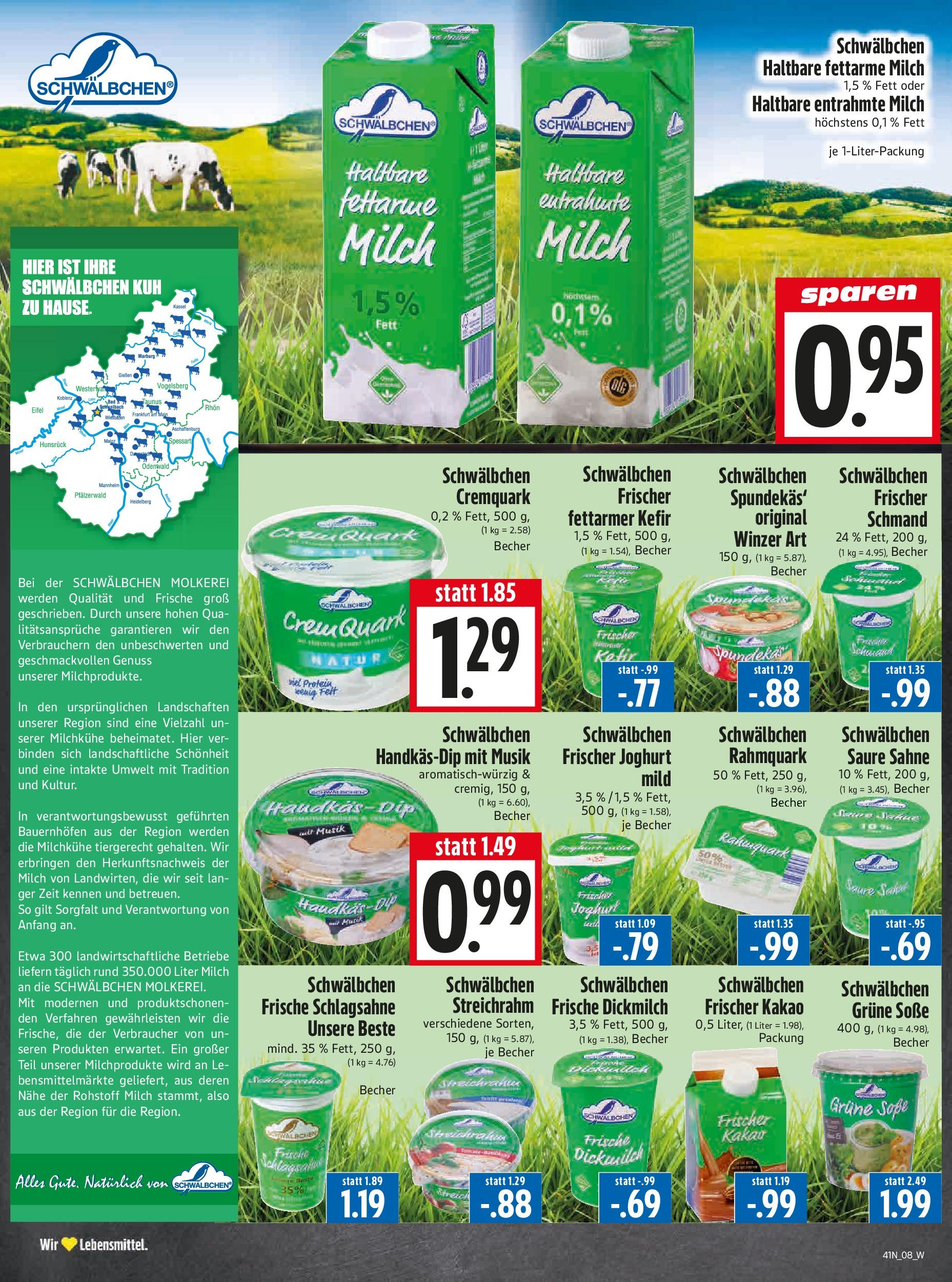 Entdecke - Edeka Hahner: Wochenangebote (ab 05.10.2025) zum Blättern | Seite: 11 | Produkte: Quark, Schlagsahne, Milch, Joghurt