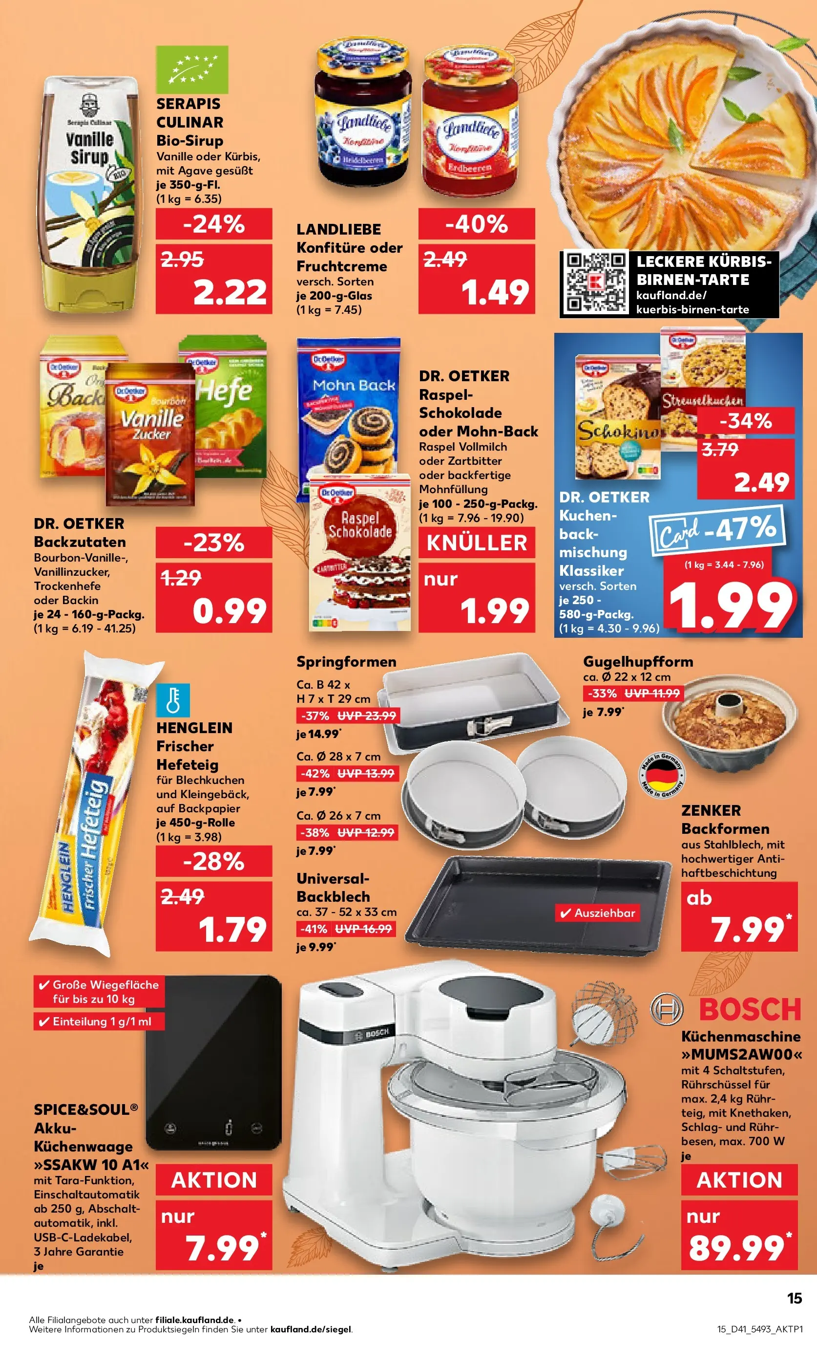Prospekt Kaufland ab 08.10.2025 » Angebote und Werbung Online | Seite: 15 | Produkte: Schokolade, Zucker, Kuchen, Erdbeeren Prospekt Kaufland ab 08.10.2025 » Angebote Online zum Blättern | Seite: 15 | Produkte: Schokolade, Zucker, Kuchen, Erdbeeren
