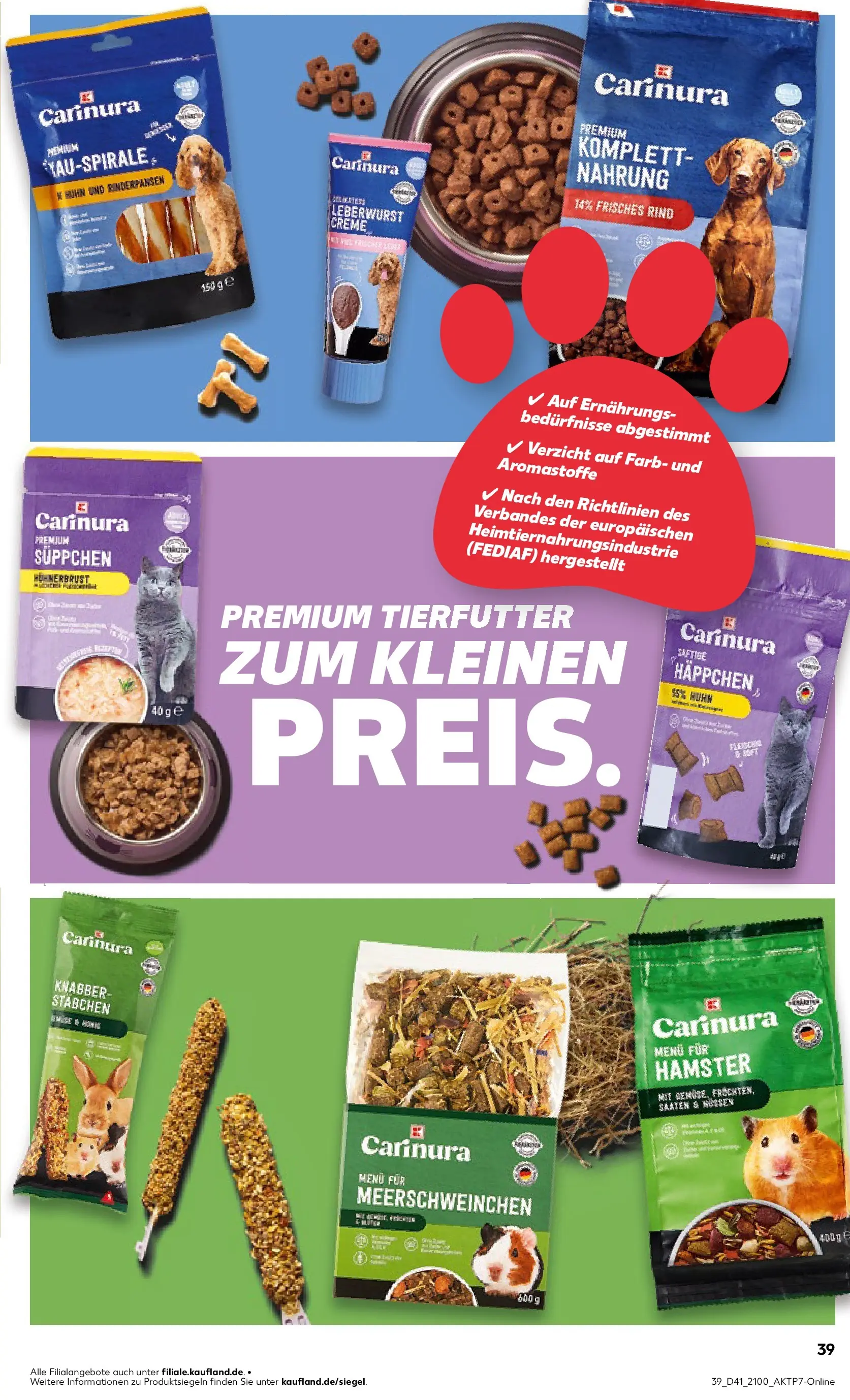 Prospekt Kaufland ab 08.10.2025 » Angebote und Werbung Online | Seite: 39 | Produkte: Creme, Gemüse Prospekt Kaufland ab 08.10.2025 » Angebote Online zum Blättern | Seite: 39 | Produkte: Creme, Gemüse