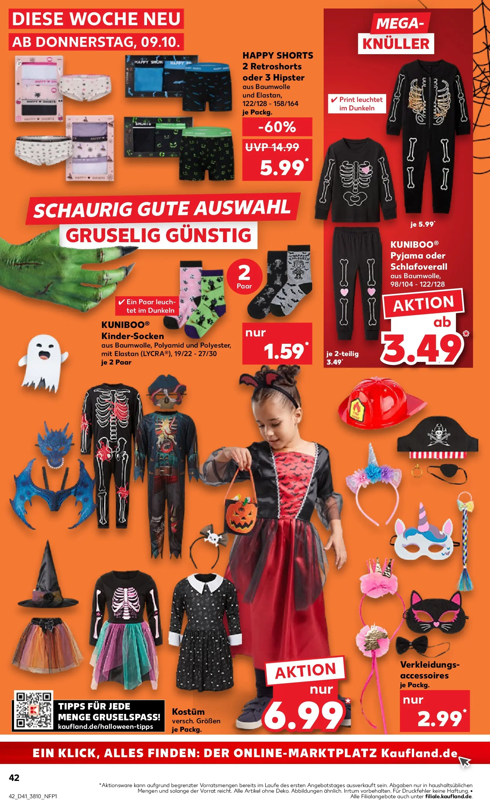 Prospekt Kaufland ab 08.10.2025 » Angebote Online zum Blättern | Seite: 42 | Produkte: Pyjama