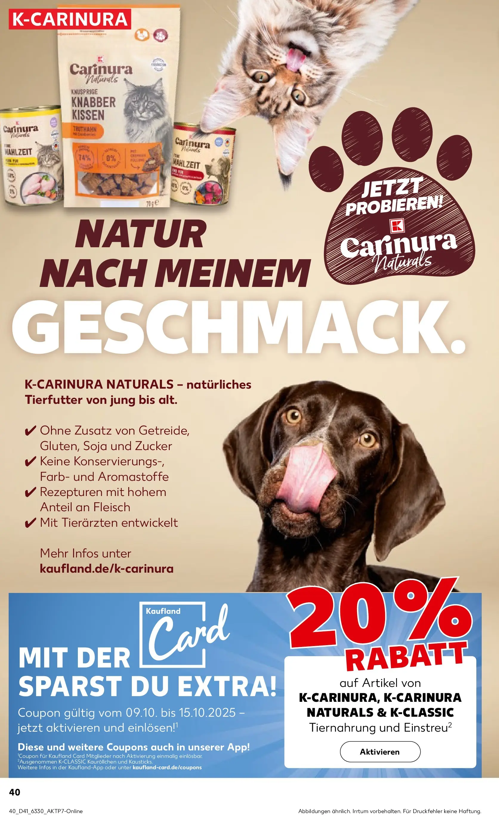 Prospekt Kaufland ab 08.10.2025 » Angebote und Werbung Online | Seite: 38 | Produkte: Kissen, Zucker, Fleisch Prospekt Kaufland ab 08.10.2025 » Angebote Online zum Blättern | Seite: 38 | Produkte: Kissen, Zucker, Fleisch