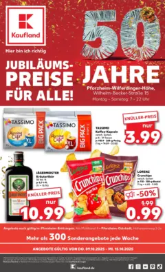 Kaufland prospekt Pforzheim	 ab 08.10.2025 gültig