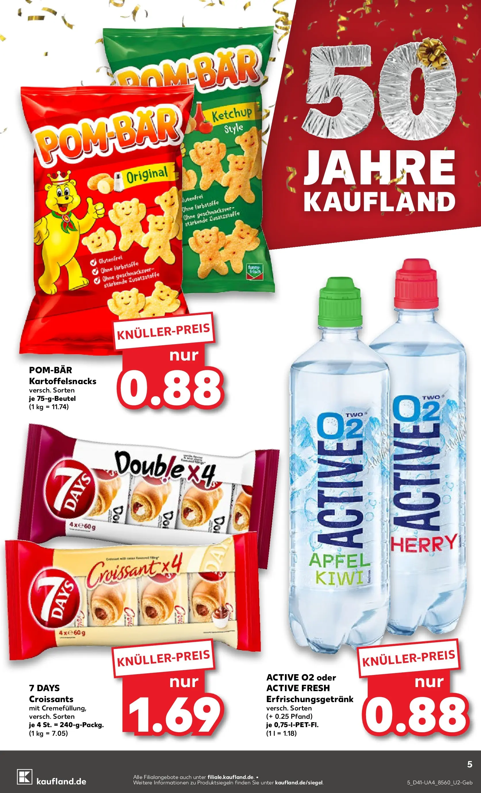 Prospekt Kaufland ab 08.10.2025 » Angebote und Werbung Online | Seite: 5 | Produkte: Äpfel, POM-BÄR, Croissant, Ketchup Prospekt Kaufland ab 08.10.2025 » Angebote Online zum Blättern | Seite: 5 | Produkte: Äpfel, POM-BÄR, Croissant, Ketchup