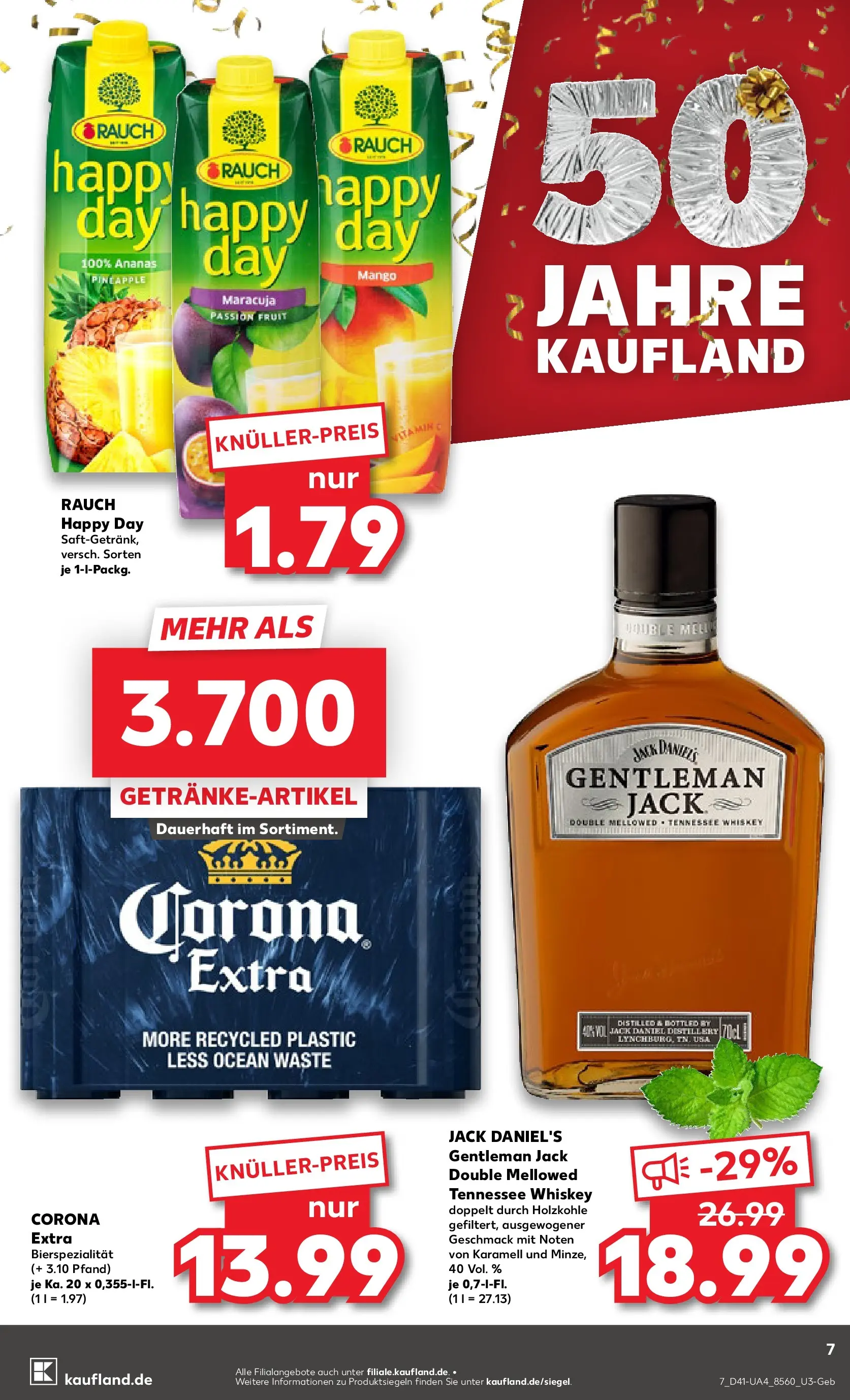 Prospekt Kaufland ab 08.10.2025 » Angebote und Werbung Online | Seite: 7 | Produkte: Ananas, Jack Daniel's, Mango, Whiskey Prospekt Kaufland ab 08.10.2025 » Angebote Online zum Blättern | Seite: 7 | Produkte: Ananas, Jack Daniel's, Mango, Whiskey