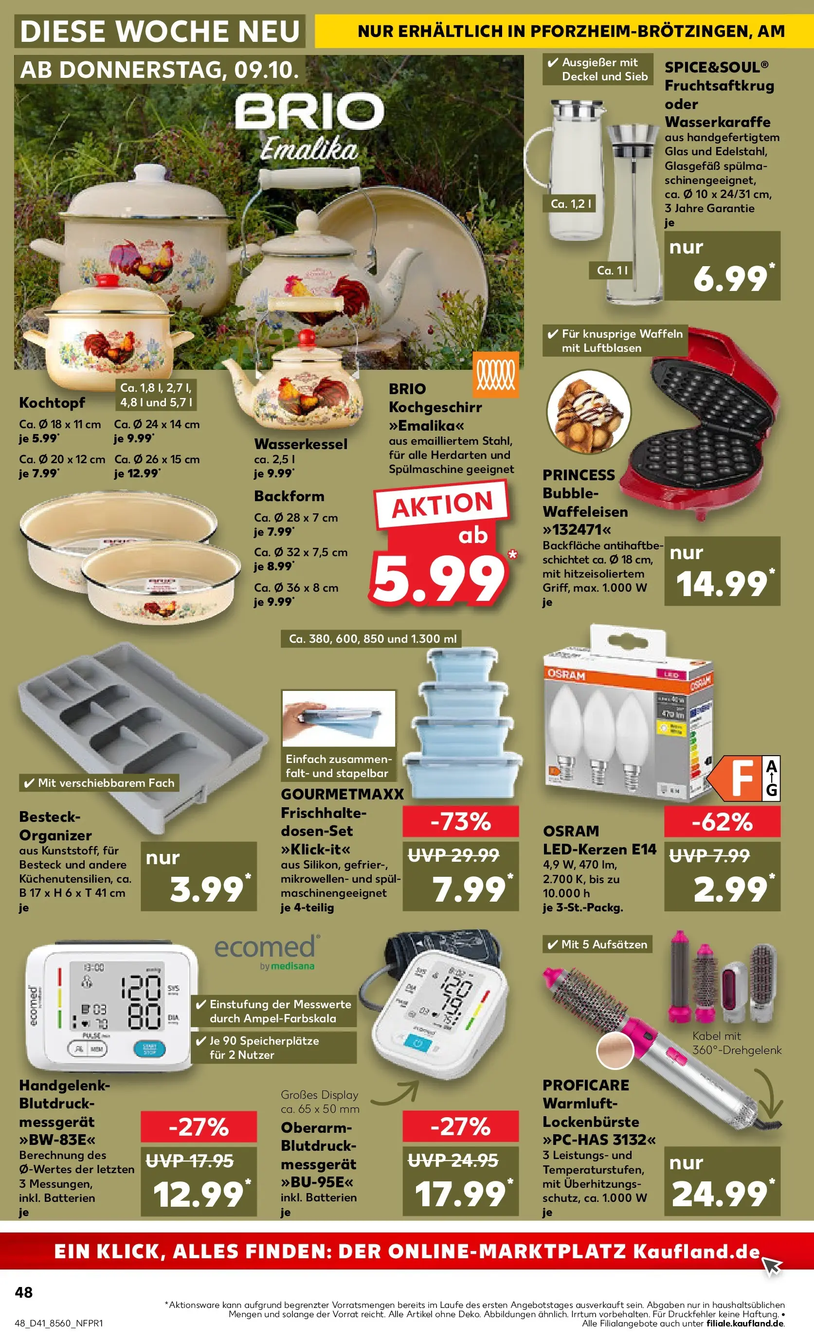 Prospekt Kaufland ab 08.10.2025 » Angebote und Werbung Online | Seite: 56 | Produkte: Kabel, Batterien, Waffeln, Monitor Prospekt Kaufland ab 08.10.2025 » Angebote Online zum Blättern | Seite: 56 | Produkte: Kabel, Batterien, Waffeln, Monitor