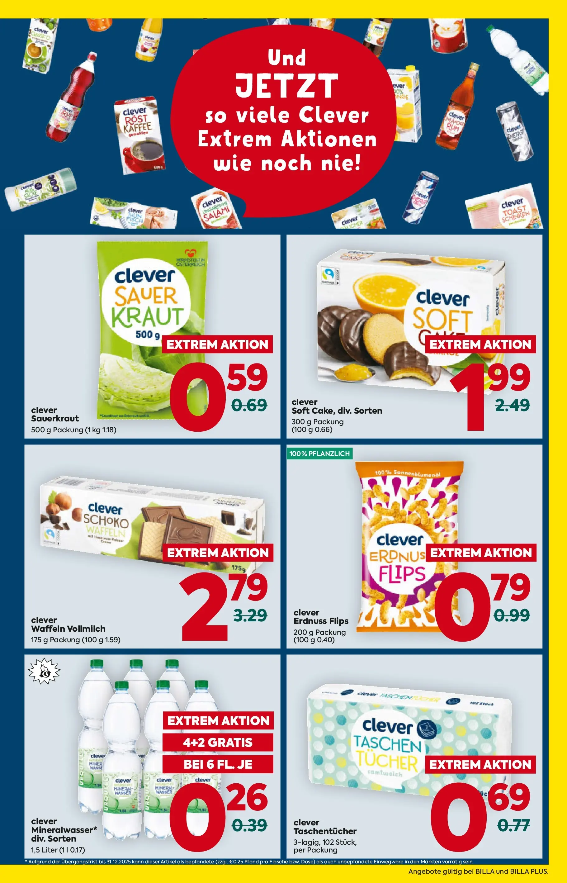 Billa Flugblatt - Wien ab 09.10.2025 - Angebote, Prospekt | Seite: 7 | Produkte: Wasser, Kaffee, Salami, Fisch