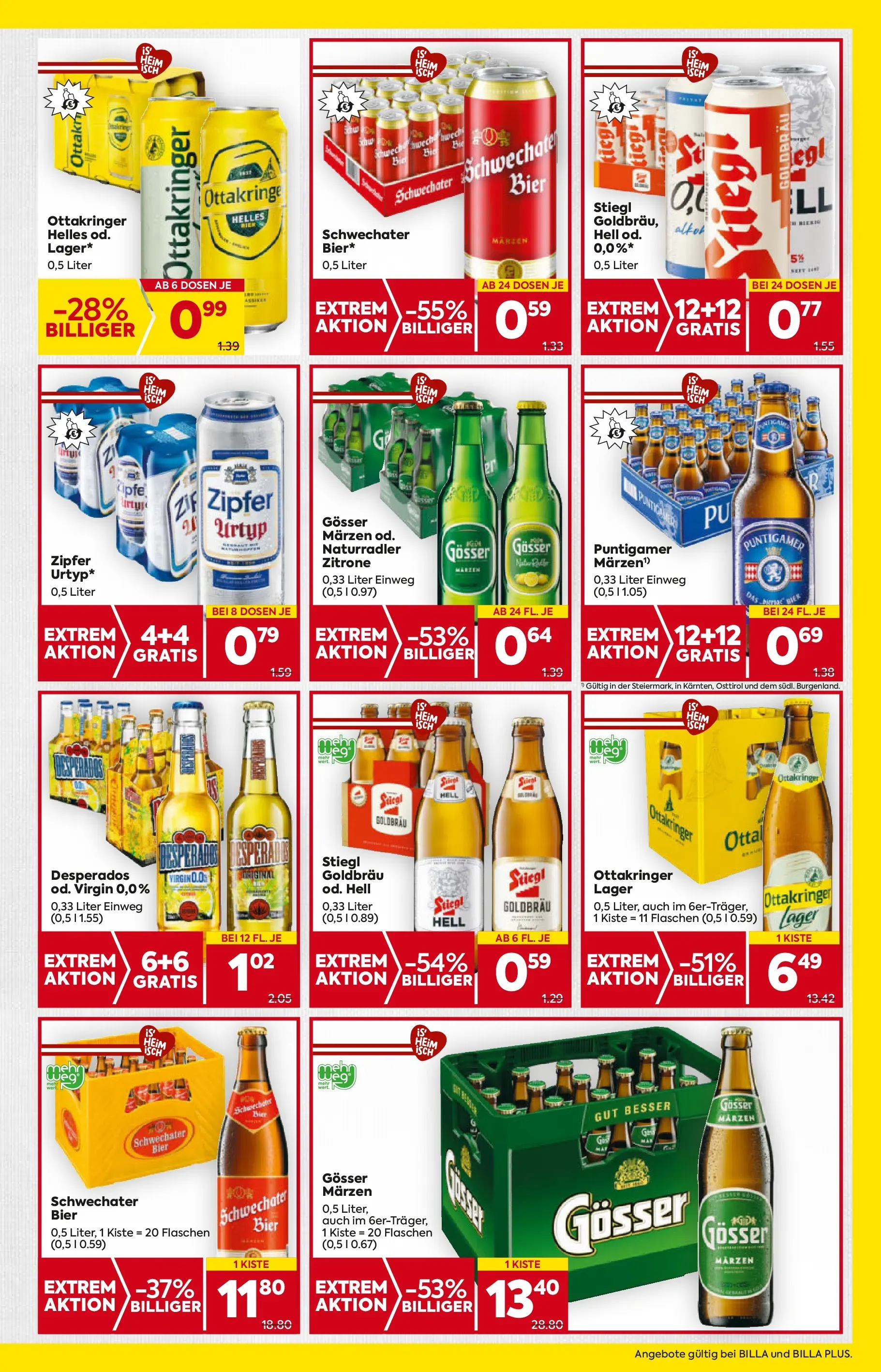 Billa Flugblatt - Bad Radkersburg, Ramsau, Fehring ab 09.10.2025 - Angebote, Prospekt | Seite: 17 | Produkte: Zitrone, Bier