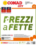 Conad City Prezzi a fette - al 09.10.2025