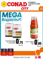 Conad City MEGA RISPARMIO - al 09.10.2025