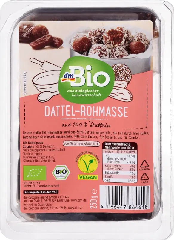 dmBio Dattel Rohmasse