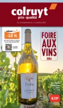 Colruyt FOIRE AUX VINS JURA - au 12.10.2025