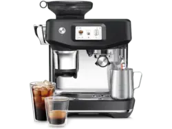 Sage SES882BTR4FEU1 the Barista Touch™ Impress mit Kaltextraktion Siebträger Kaffeemaschine (Silber, Präzisionsmahlwerk von Baratza®, 1700 Watt, 9 bar)