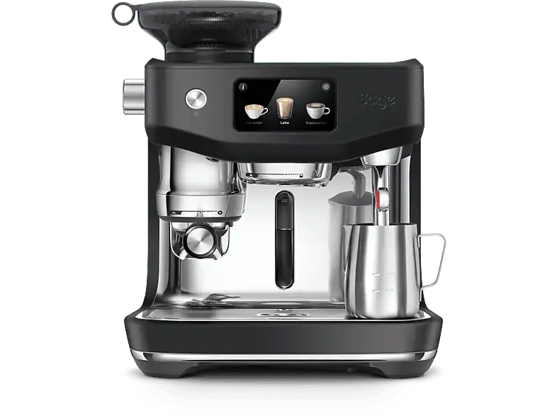 Sage SES985BTR the Oracle Jet Siebträgermaschine (Black Truffle, Kegelmahlwerk, 1600 Watt, 9 bar)