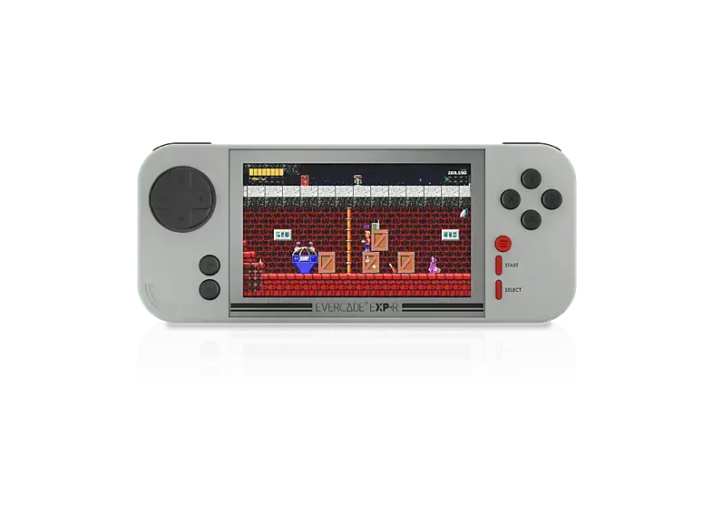 Blaze Evercade EXP-R und Duke Nukem Collection 1 (Bundle); Blaze Evercade----Handheld-Retro-Spielekonsole