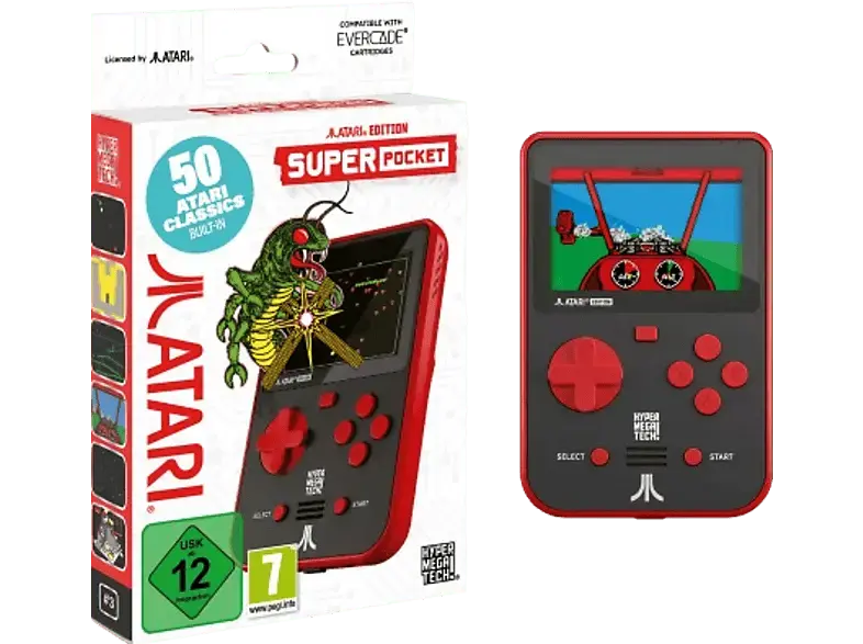 Plaion Blaze Evercade Atari Super Pocket; Handheld-Konsole