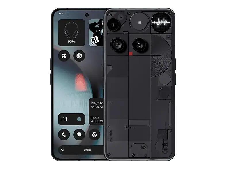 Nothing Phone (3) 512 GB, Schwarz, Dual SIM