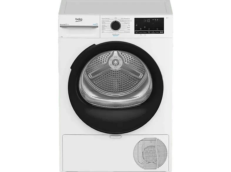 Beko BM3T48249W Wärmepumpentrockner (8 kg, EEK: C, 64 dB(A)), Weiß)