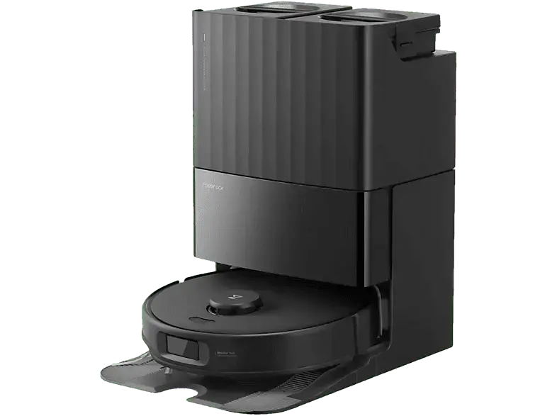 Roborock Qrevo Edge 5V1 Saug- und Wischroboter (Schwarz, Laufzeit: 240 min, 61,5 dB(A))