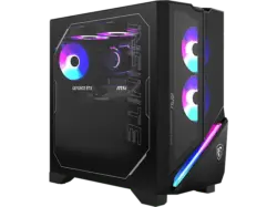 MSI MPG Infinite X3 AI 2NVV7-033DE Gaming PC, Intel® Core™ Ultra 7 Prozessor 265K (30 MB Cache, bis zu 5,50 GHz), 32 GB RAM SSD, GeForce RTX™ 5080, Windows 11 Home, Schwarz
